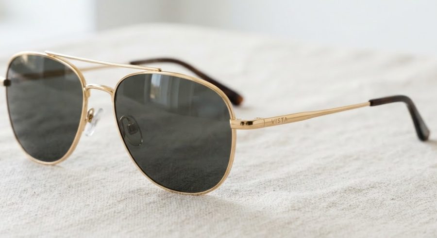 Vista Aviator — Gold — alternate view